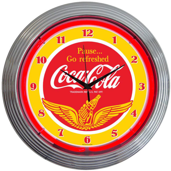 Horloge vintage coca cola