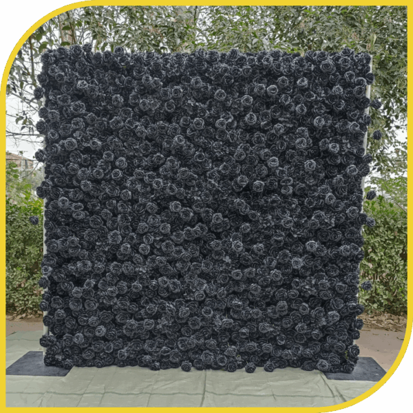 Mur de Roses Noires