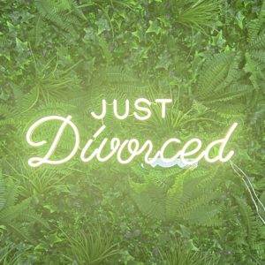 Néon "Just Divorced"