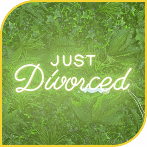 Néon "Just Divorced"