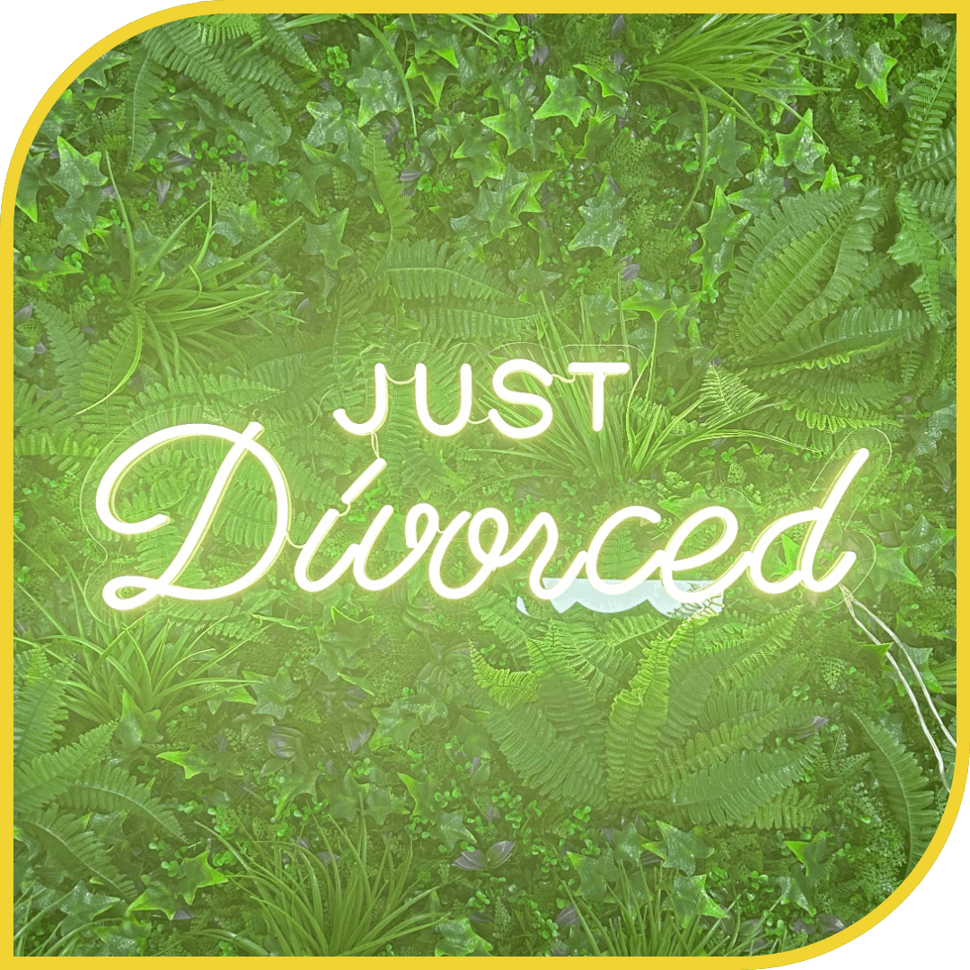 Néon "Just Divorced"
