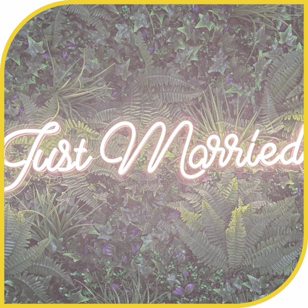 Néon "Just Married"