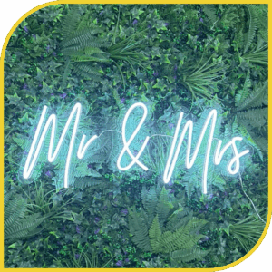 Néon "Mr & Mrs"