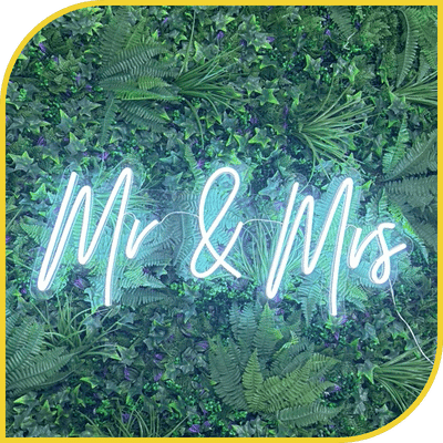 Néon "Mr & Mrs"