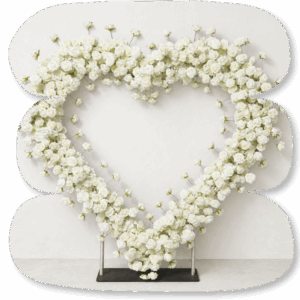 Coeur de Roses Blanches
