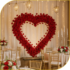 Coeur de Roses Rouges