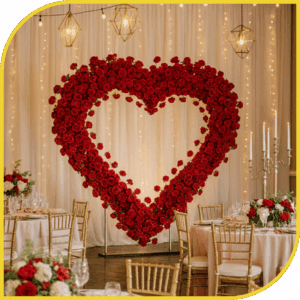 Coeur de Roses Rouges