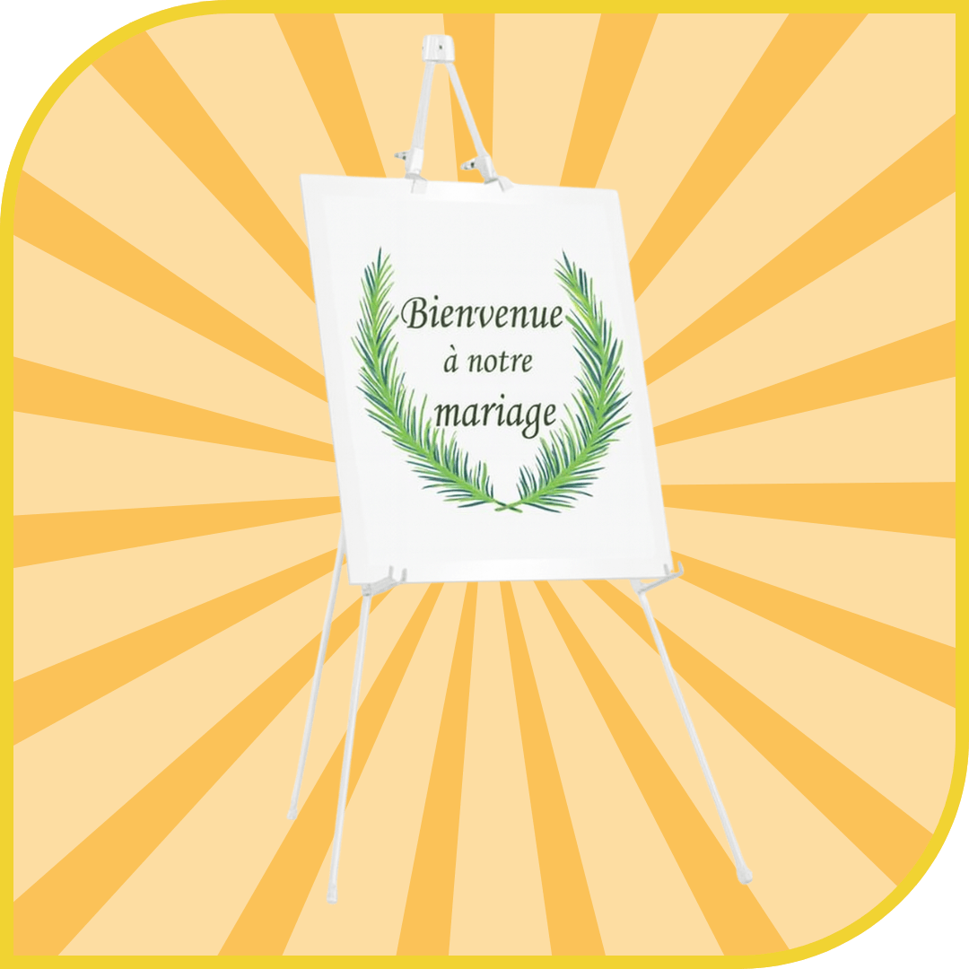 Chevalet Blanc 170cm