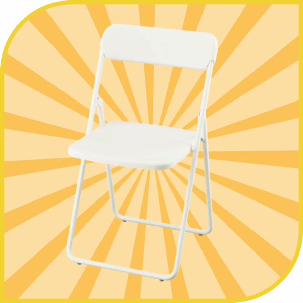 Chaise pliante