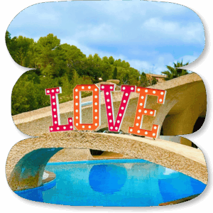 Forfait Love coloré