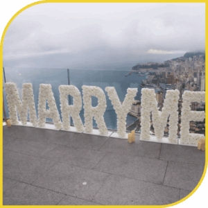 Forfait Marry me floral