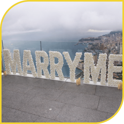 Forfait Marry me floral