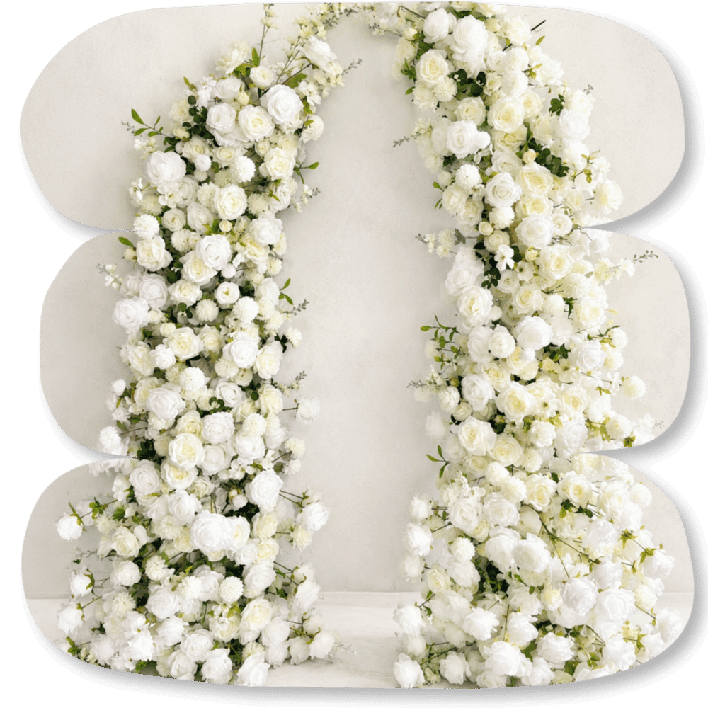 Arches Florales Blanches Duo