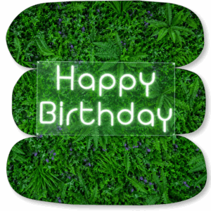Néon LED « Happy Birthday »