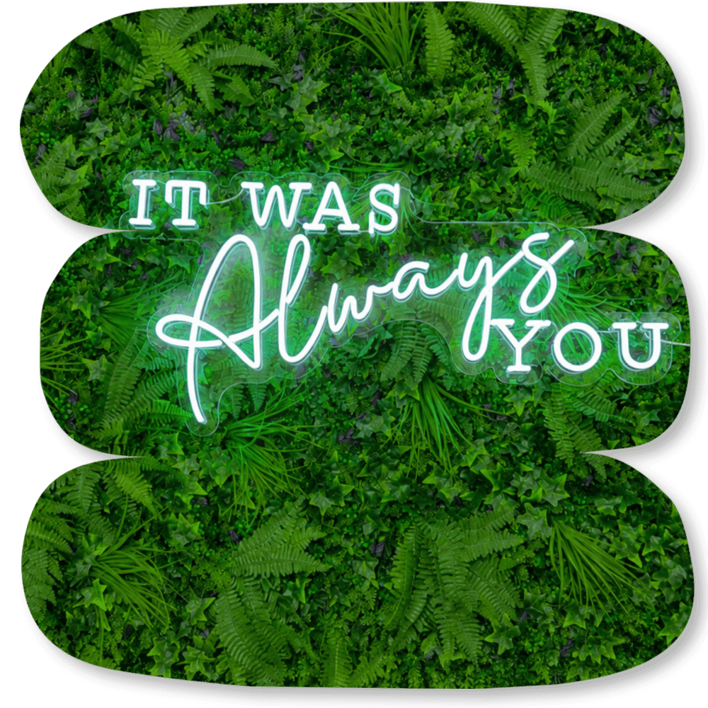 Néon LED « It Was Always You »