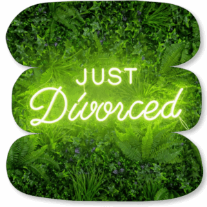 Néon LED « Just Divorced »