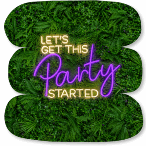 Néon LED « Let’s Get This Party Started »