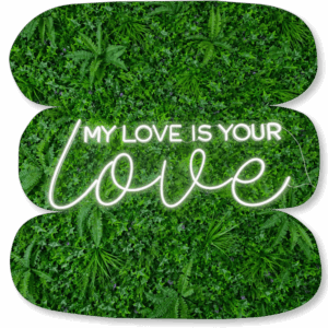 Néon LED « My Love Is Your Love »