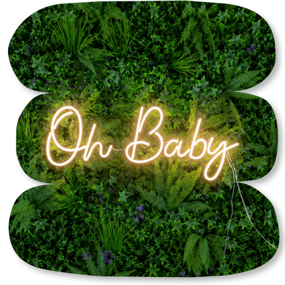 Néon LED « Oh Baby »