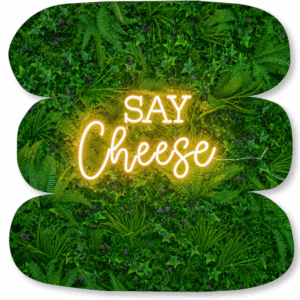 Néon LED « Say Cheese »