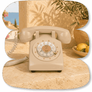 Location de Livre d'Or Audio Vintage Ivoire